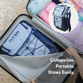 30 Can Collapsible Backpack Cooler With Ice Walls®
