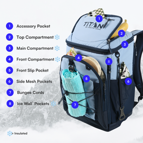 30 Can Collapsible Backpack Cooler With Ice Walls®