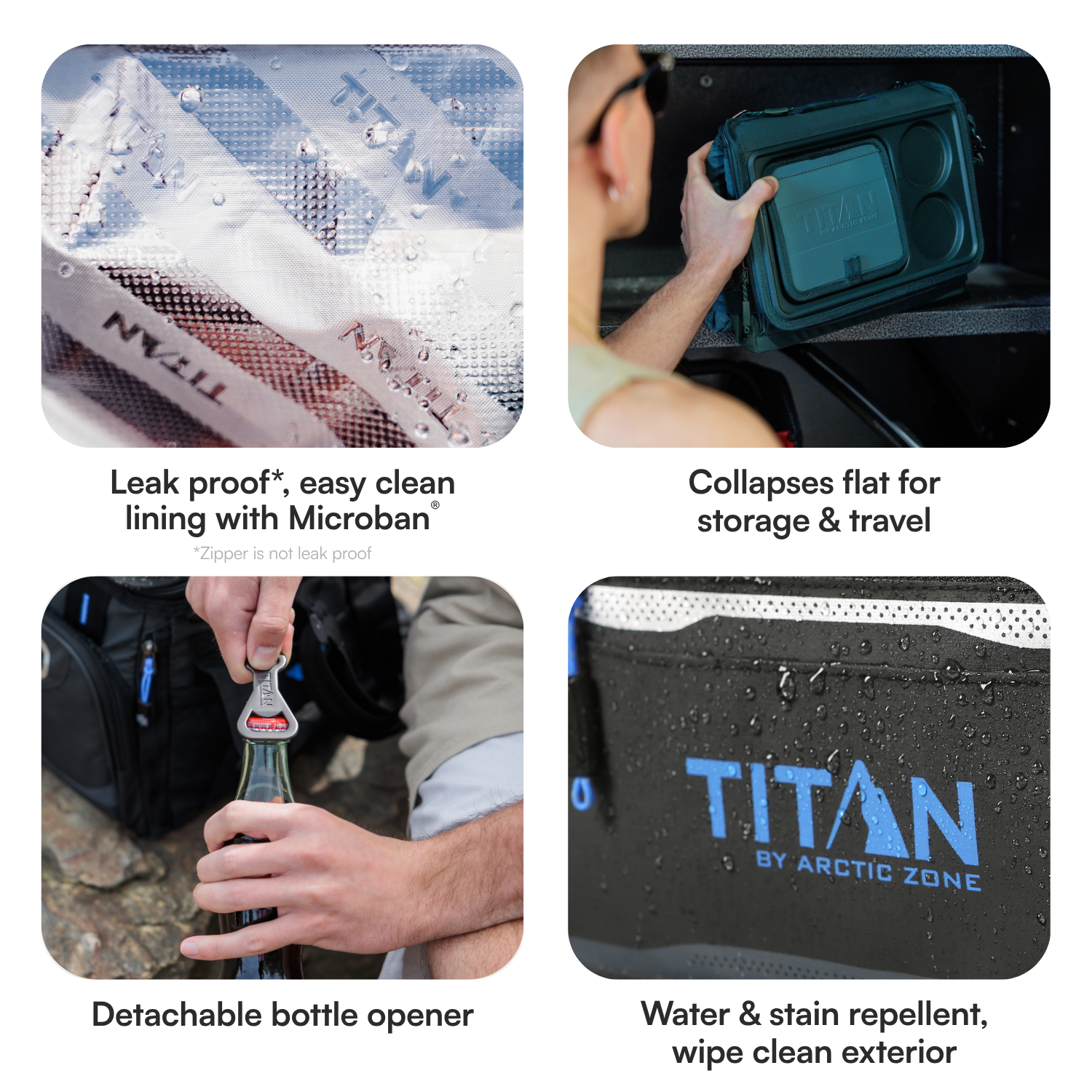 18 Can Collapsible TableTop™ Cooler with Ice Walls®