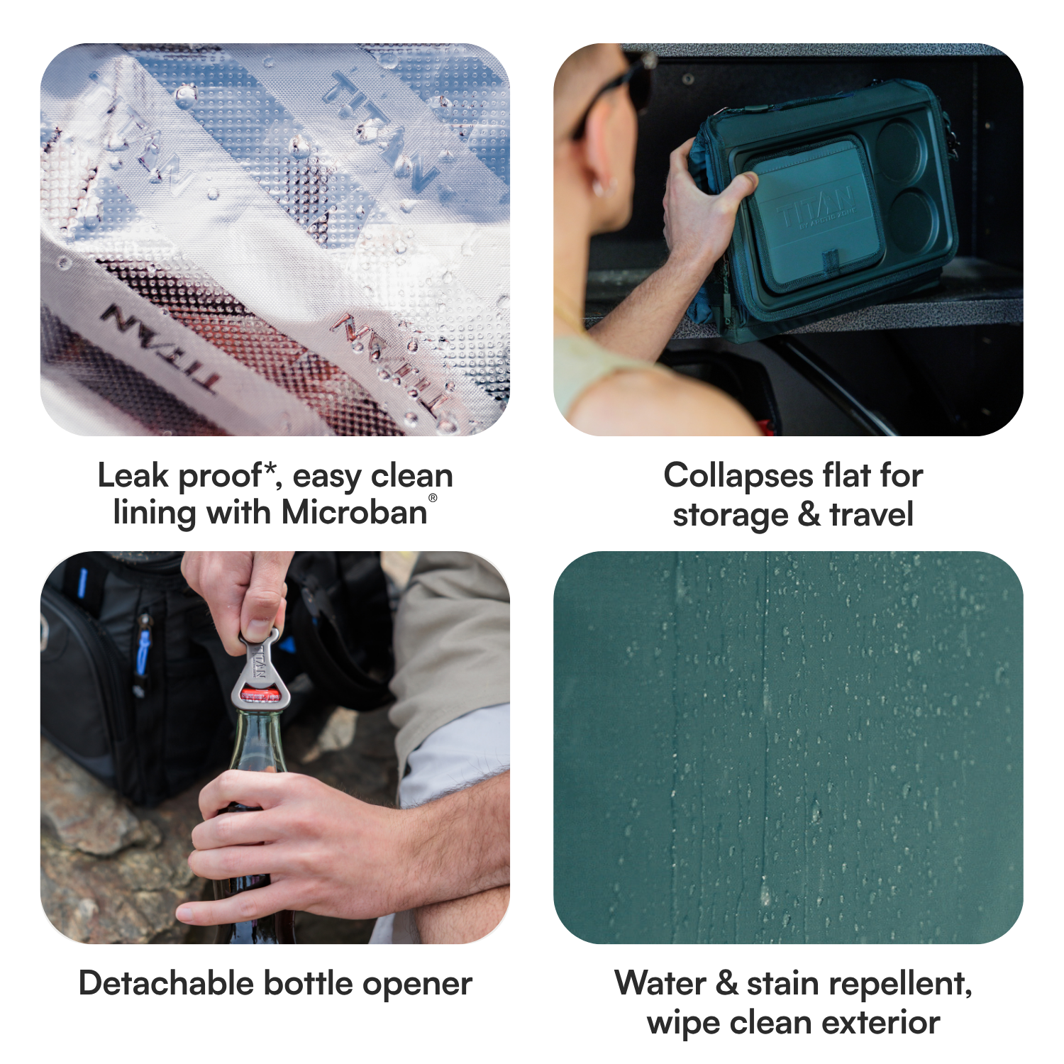 18 Can Collapsible TableTop™ Cooler with Ice Walls®