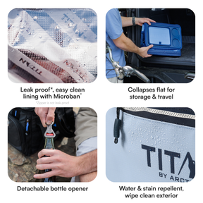 30 Can Collapsible Iceless™ TableTop™ Cooler with Ice Blanket™
