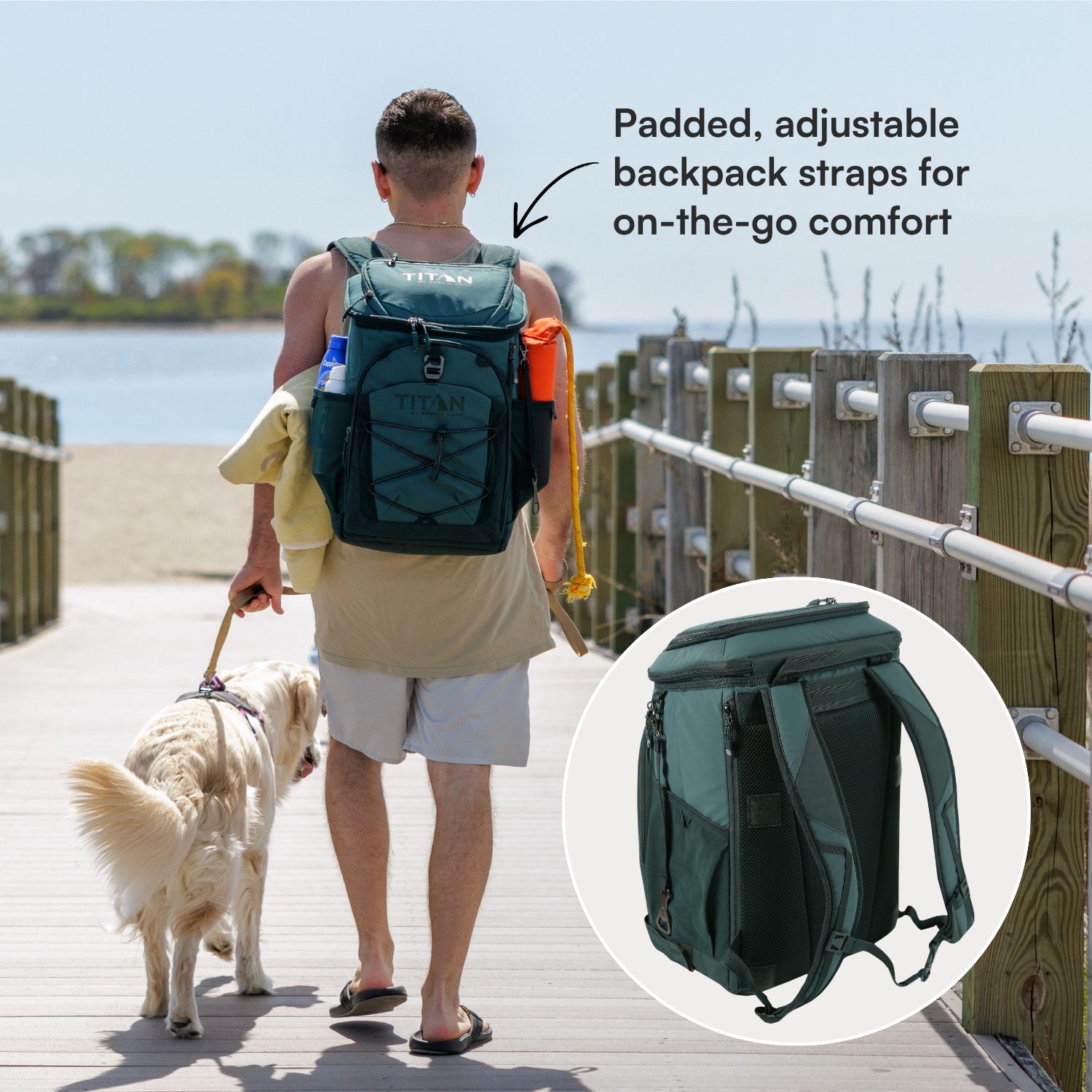 30 Can Collapsible Backpack Cooler With Ice Walls®