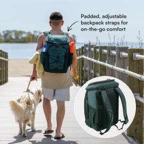 30 Can Collapsible Backpack Cooler With Ice Walls®