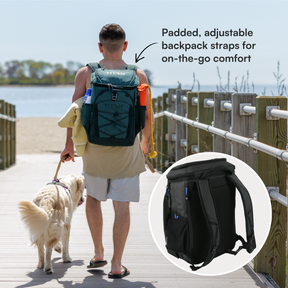 30 Can Collapsible Backpack Cooler With Ice Walls®