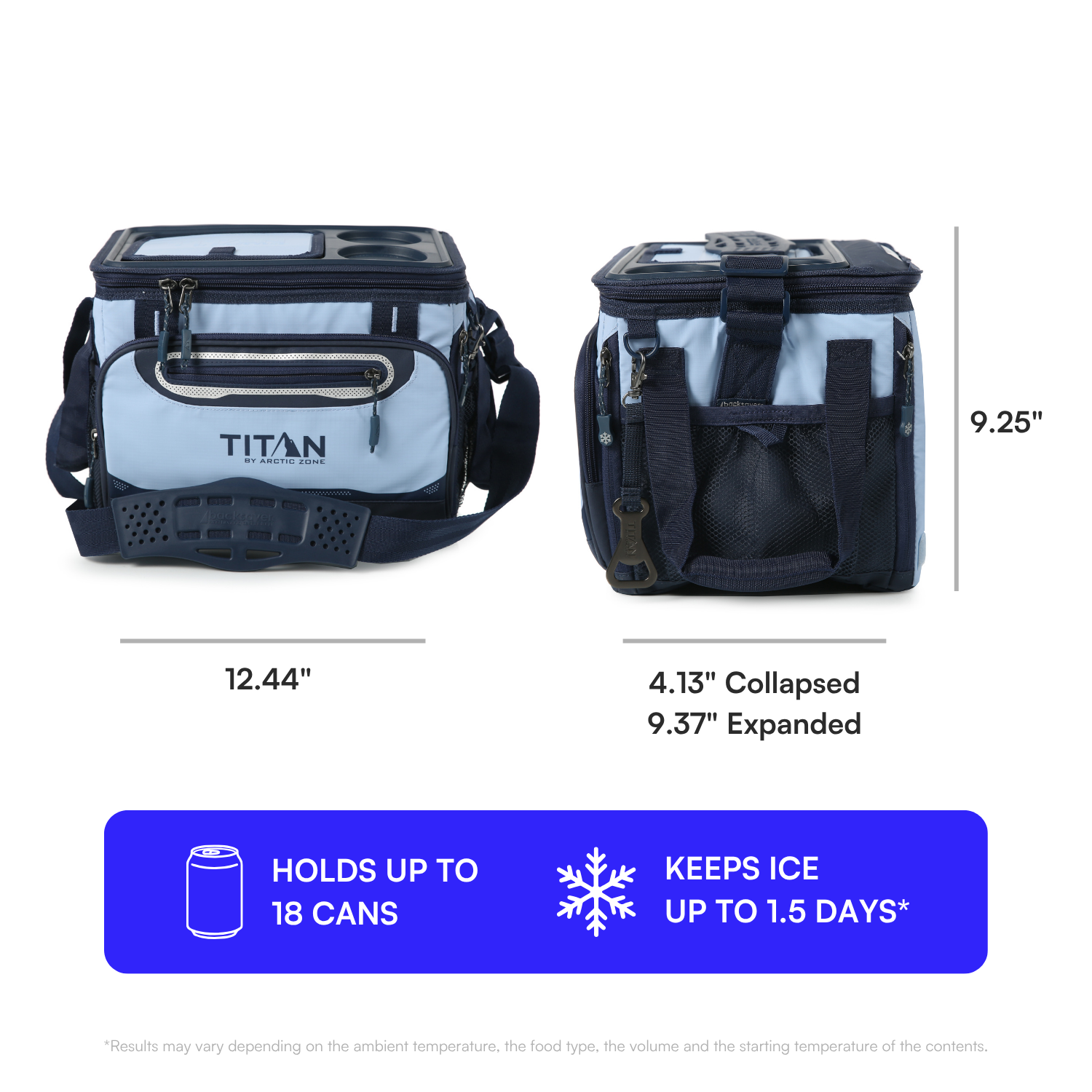 18 Can Collapsible TableTop™ Cooler with Ice Walls®