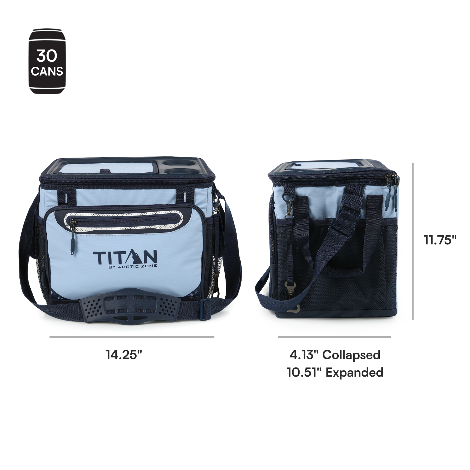 30 Can Collapsible Iceless™ TableTop™ Cooler with Ice Blanket™