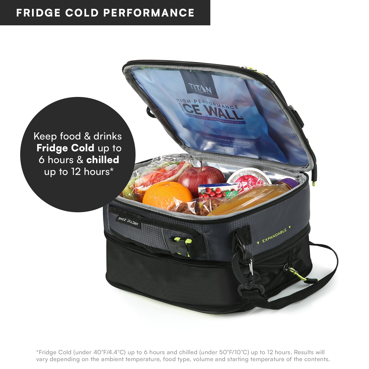 Fridge Cold Expandable Lunch Box