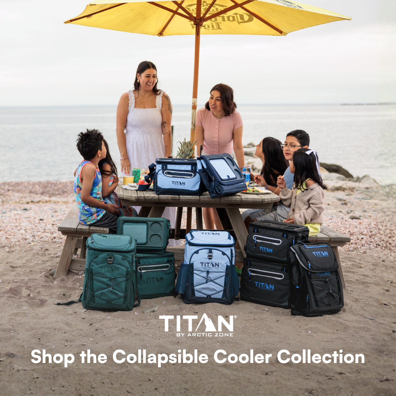 18 Can Collapsible TableTop™ Cooler with Ice Walls®