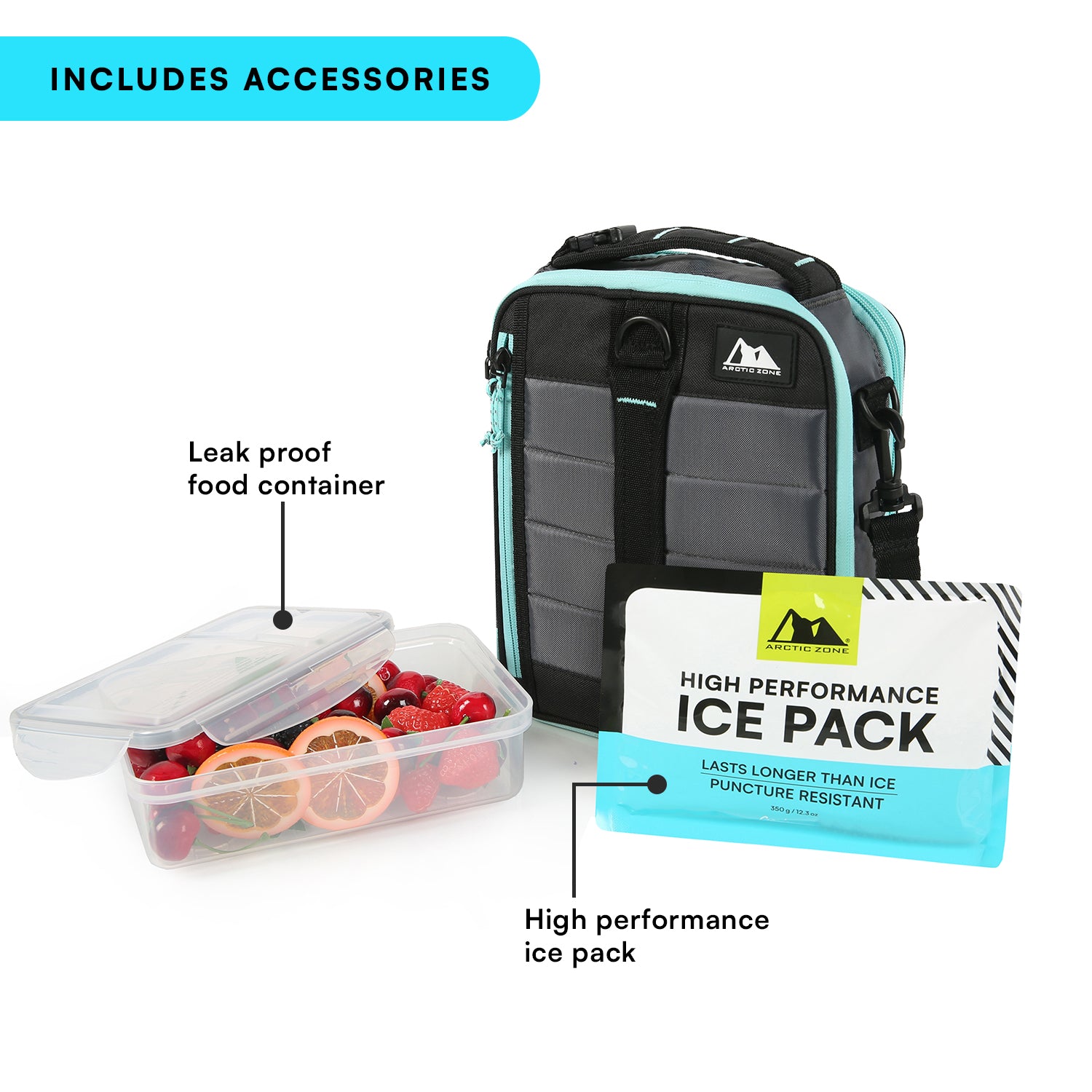 High Performance Ultimate Upright Expandable Lunch Pack