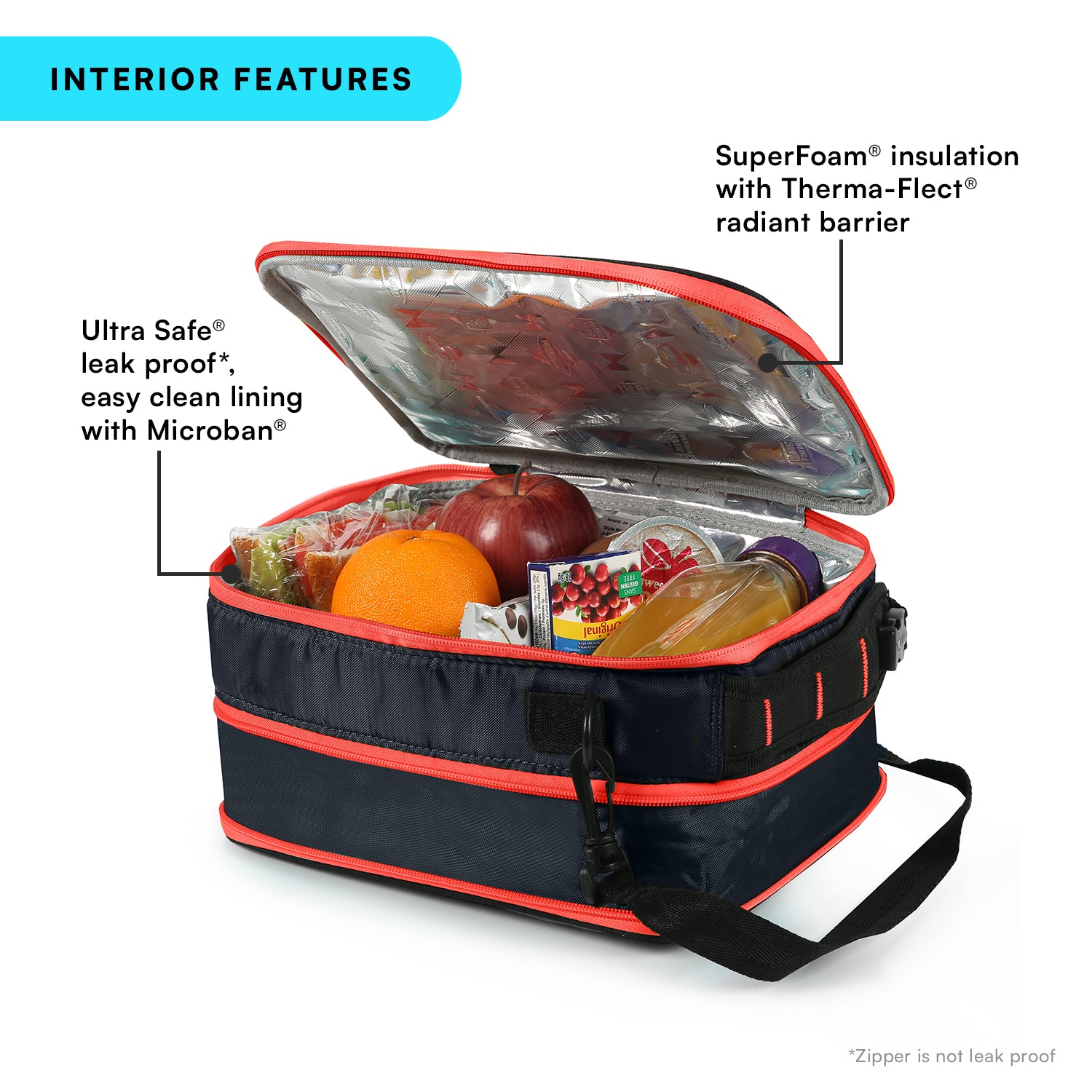 High Performance Ultimate Upright Expandable Lunch Pack