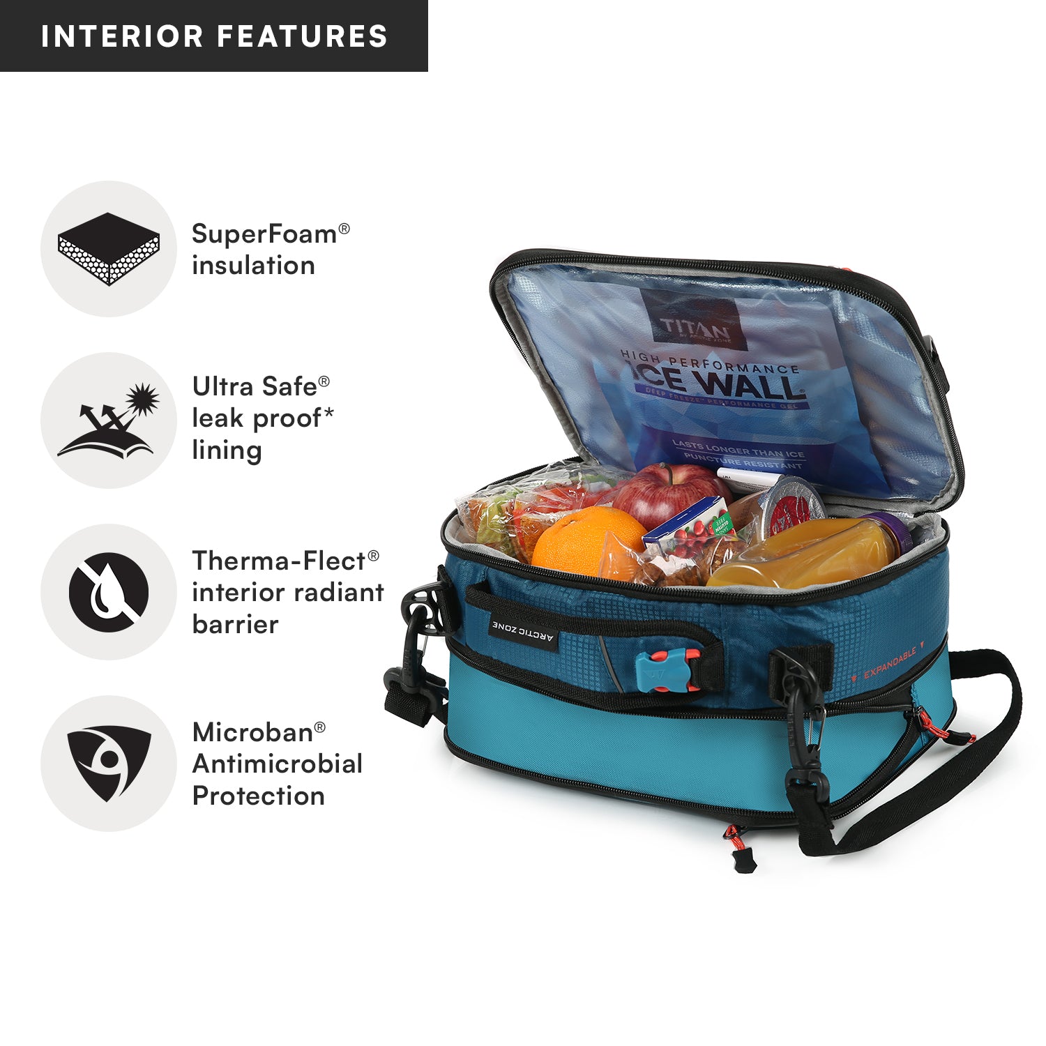 Fridge Cold Expandable Lunch Box