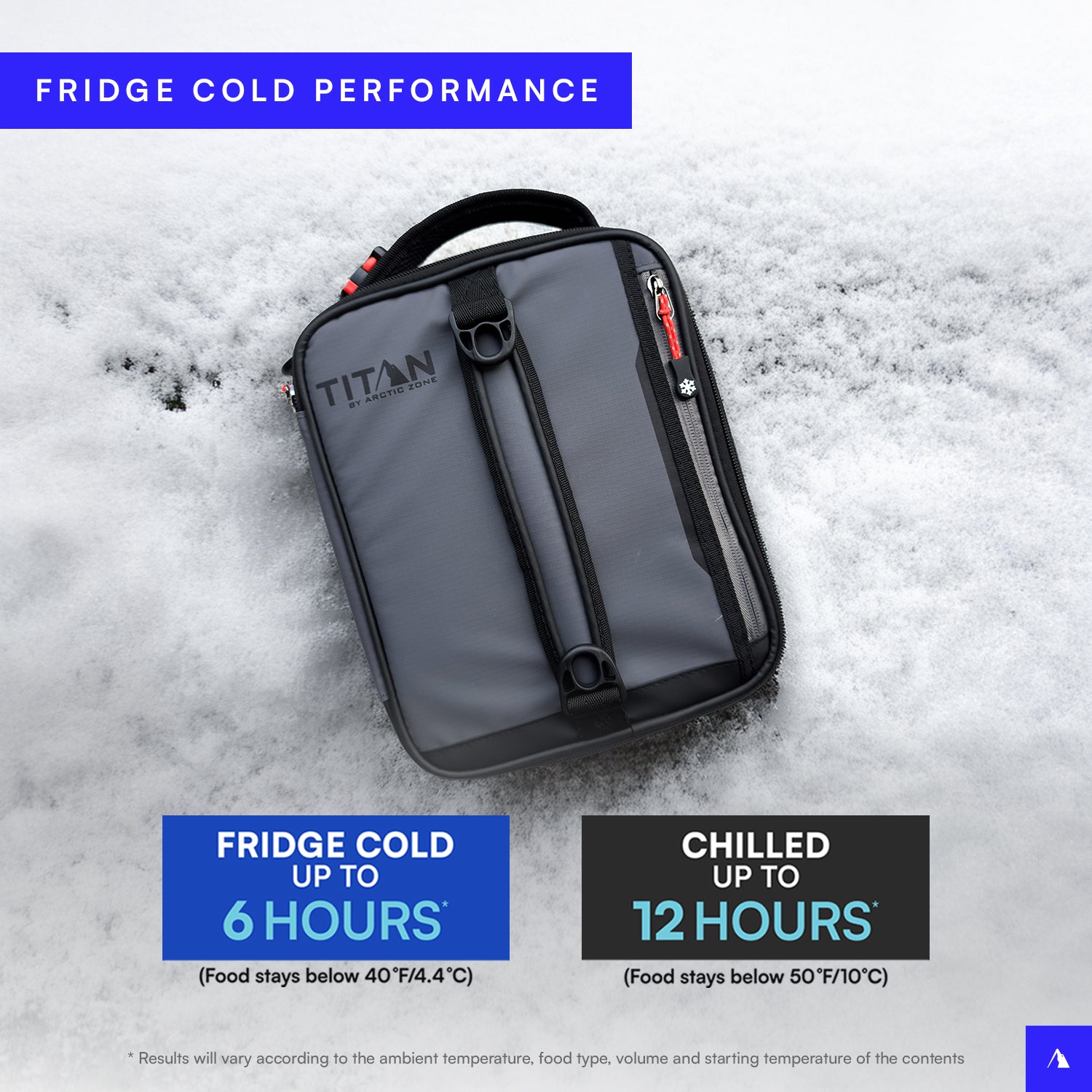 Titan by Arctic Zone™ Fridge Cold Expandable Lunch Bag | Arctic Zone