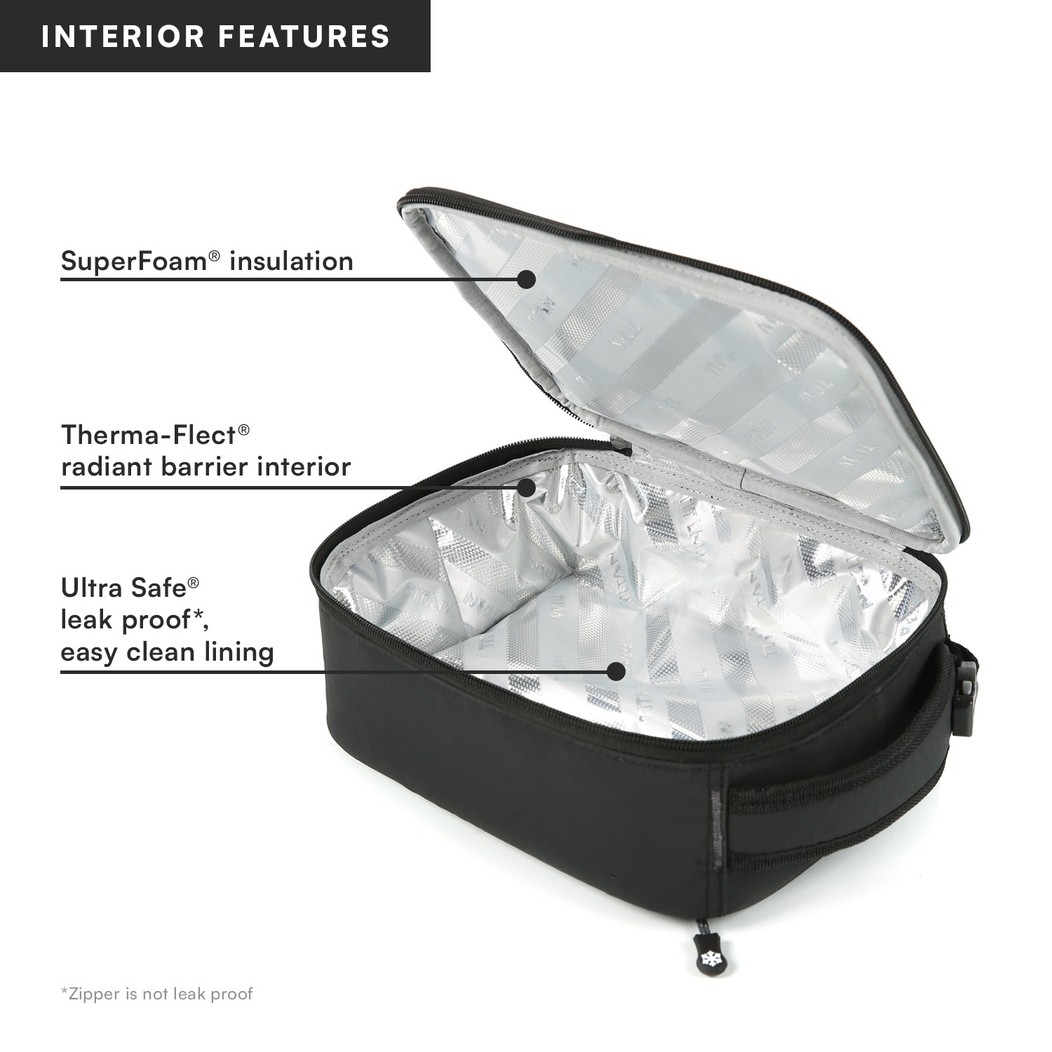 Fridge Cold Lunch Box with Ice Walls®