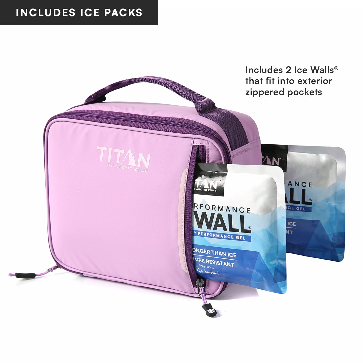 Fridge Cold Lunch Box with Ice Walls®
