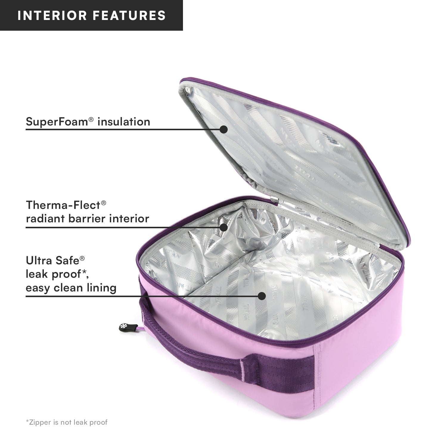 Fridge Cold Lunch Box with Ice Walls®