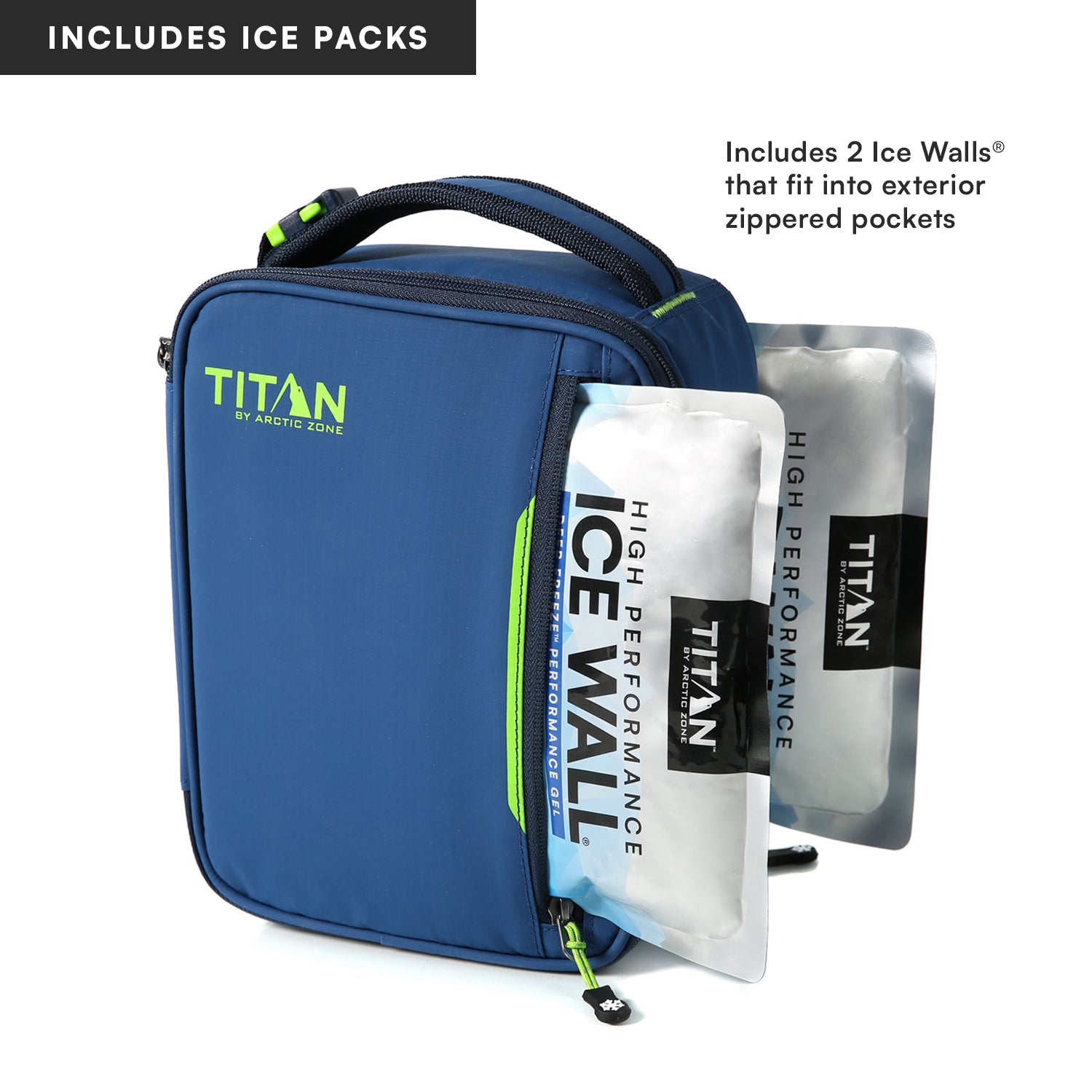 Fridge Cold Lunch Box with Ice Walls®
