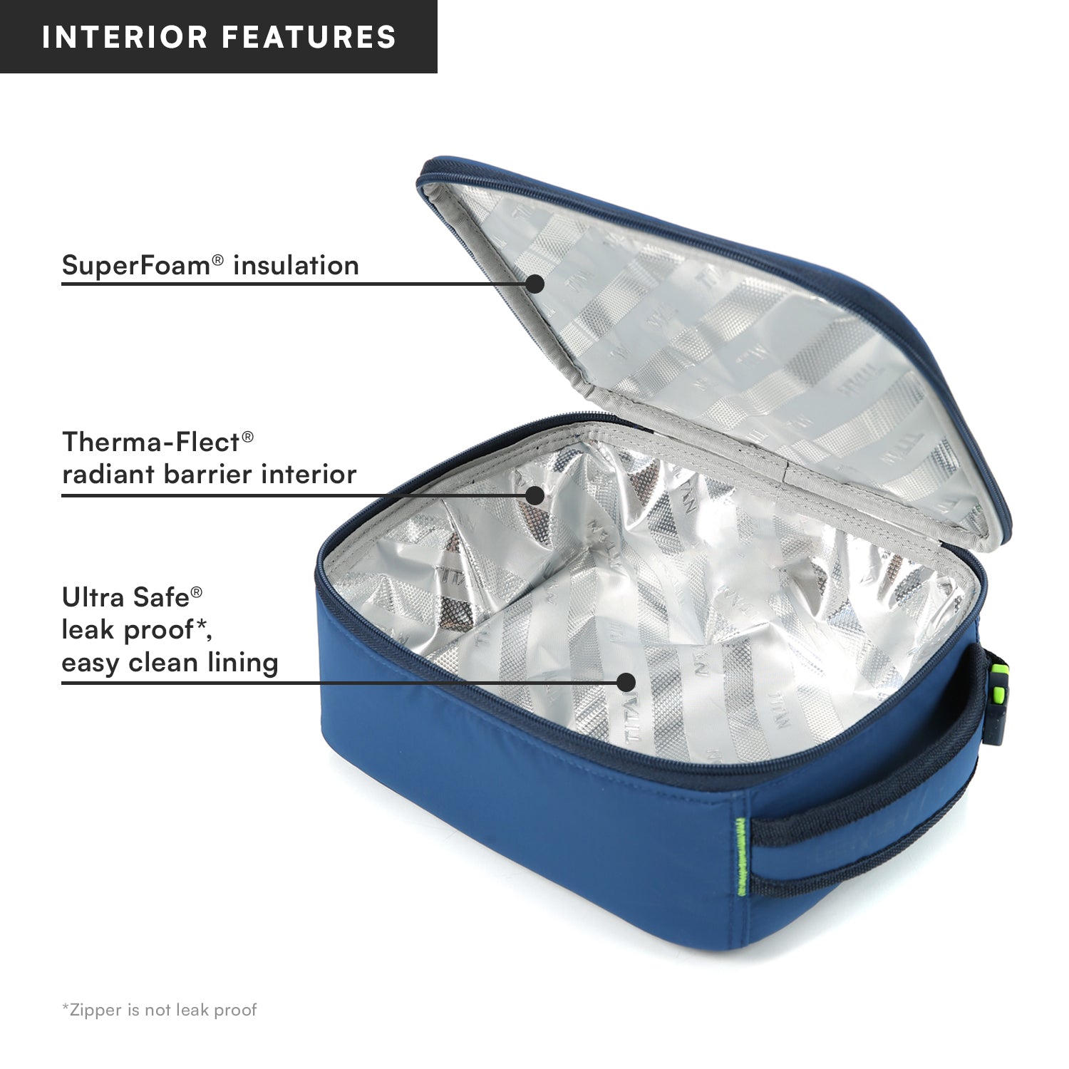 Fridge Cold Lunch Box with Ice Walls®