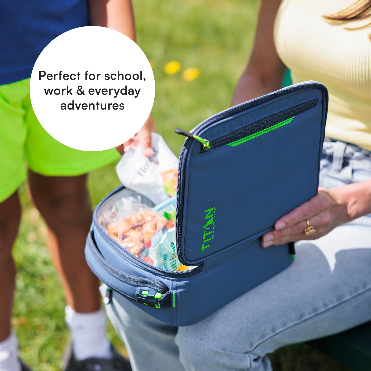 Fridge Cold Lunch Box with Ice Walls®