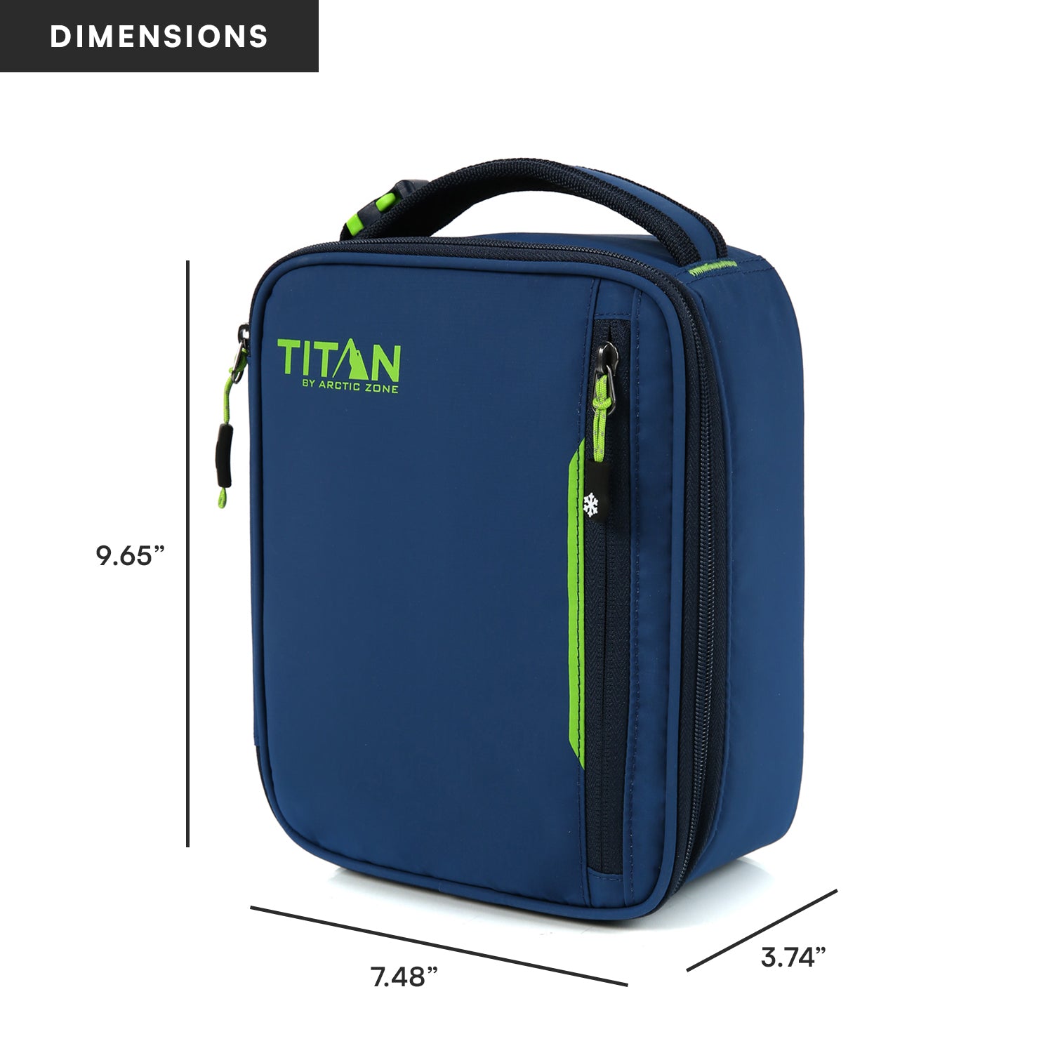Fridge Cold Lunch Box with Ice Walls®