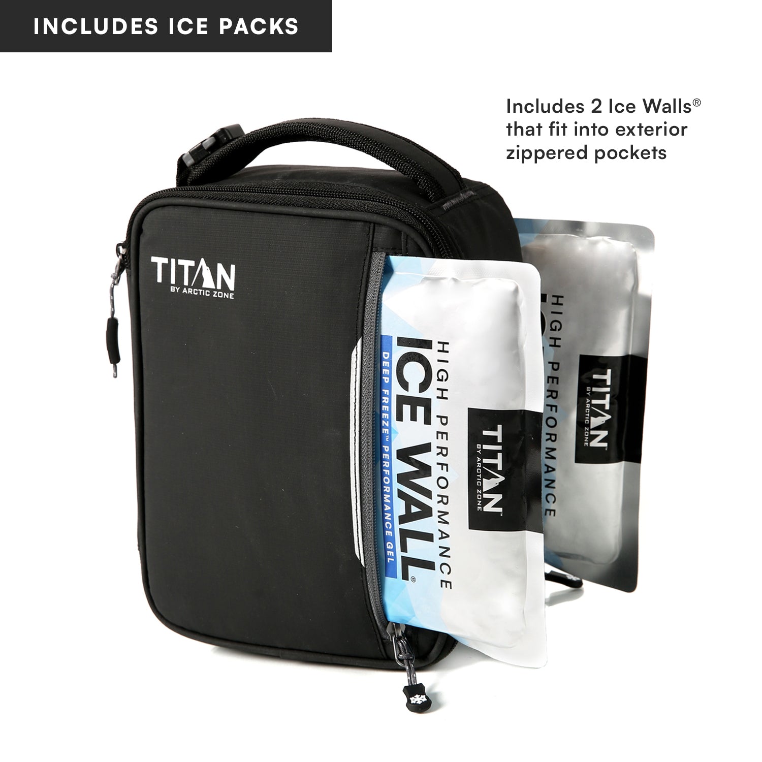 Fridge Cold Lunch Box with Ice Walls®