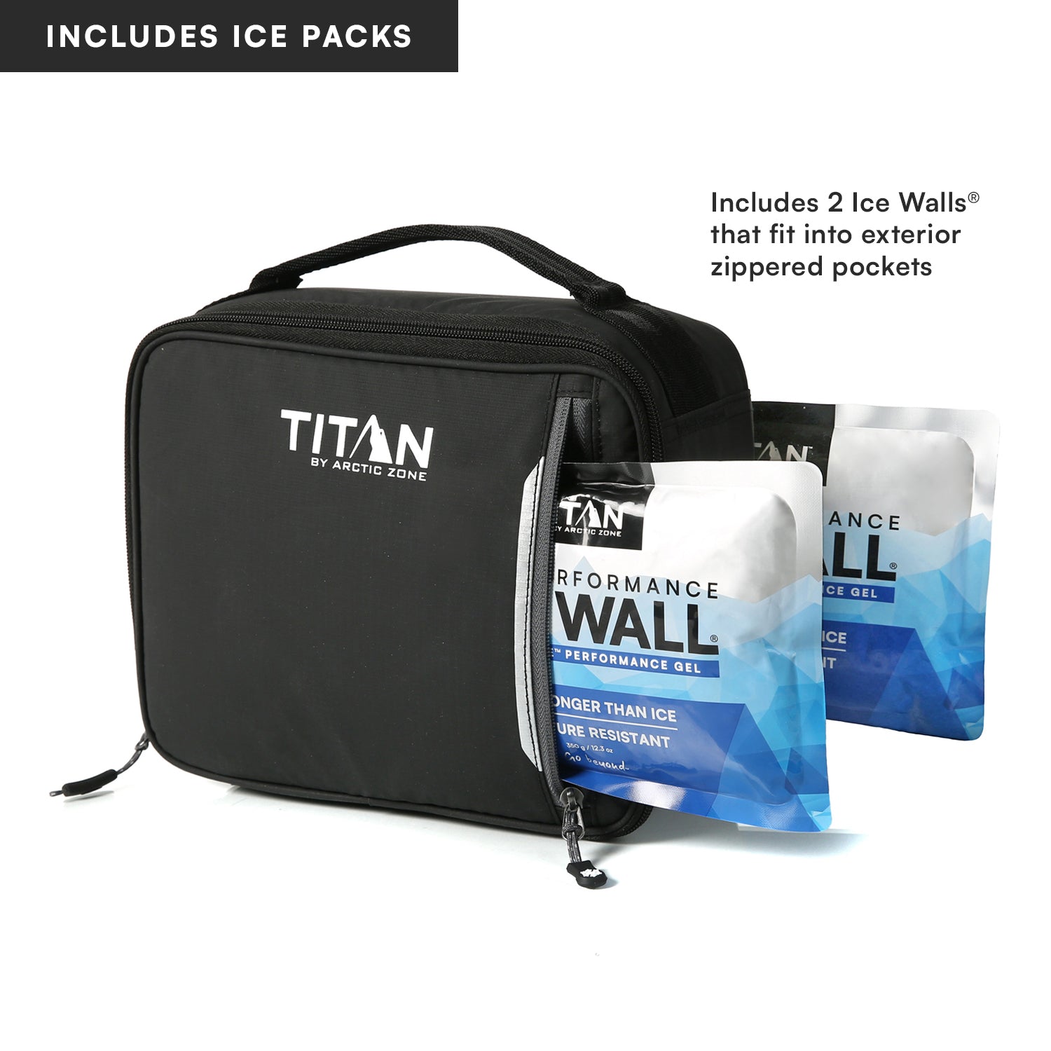Fridge Cold Lunch Box with Ice Walls®