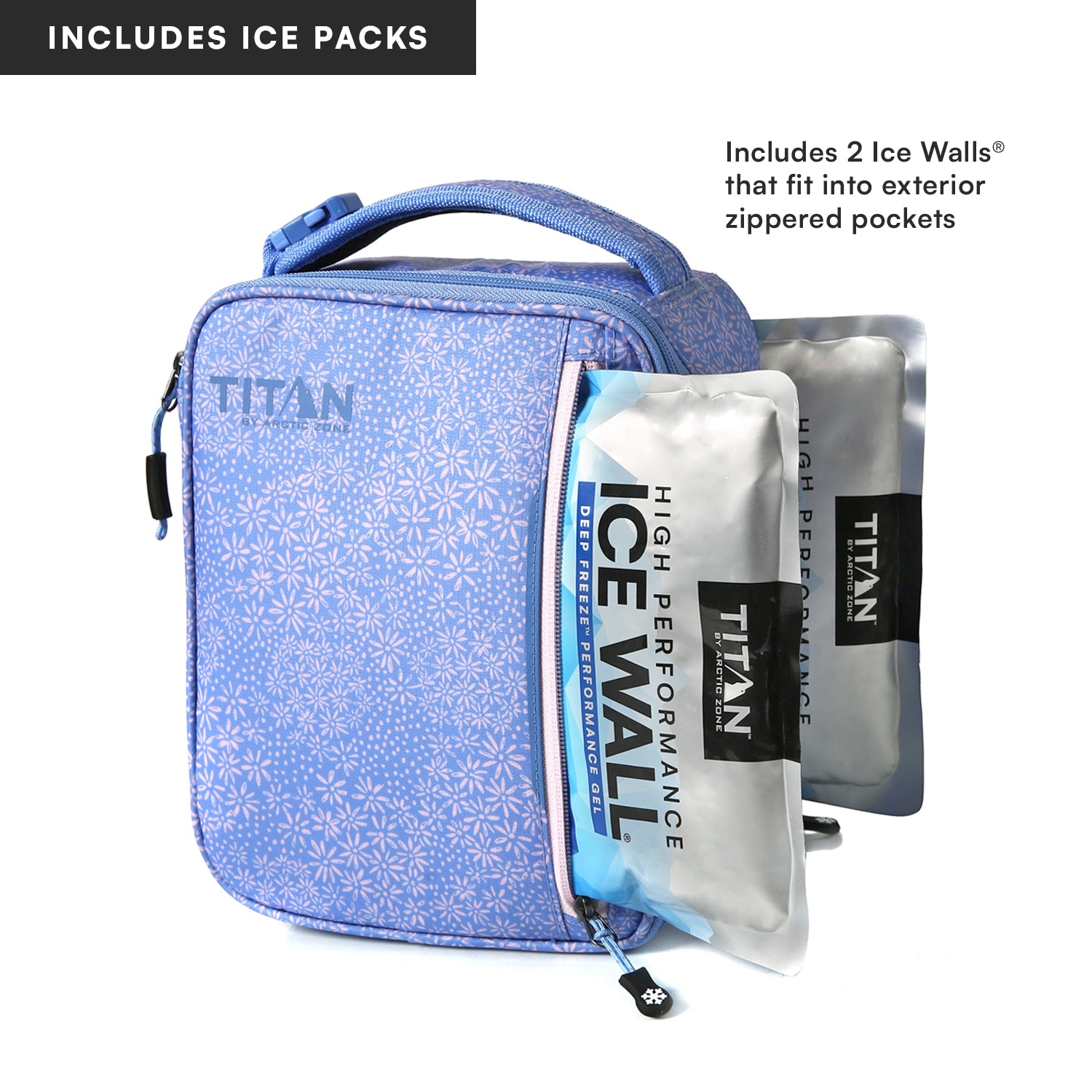 Fridge Cold Lunch Box with Ice Walls®