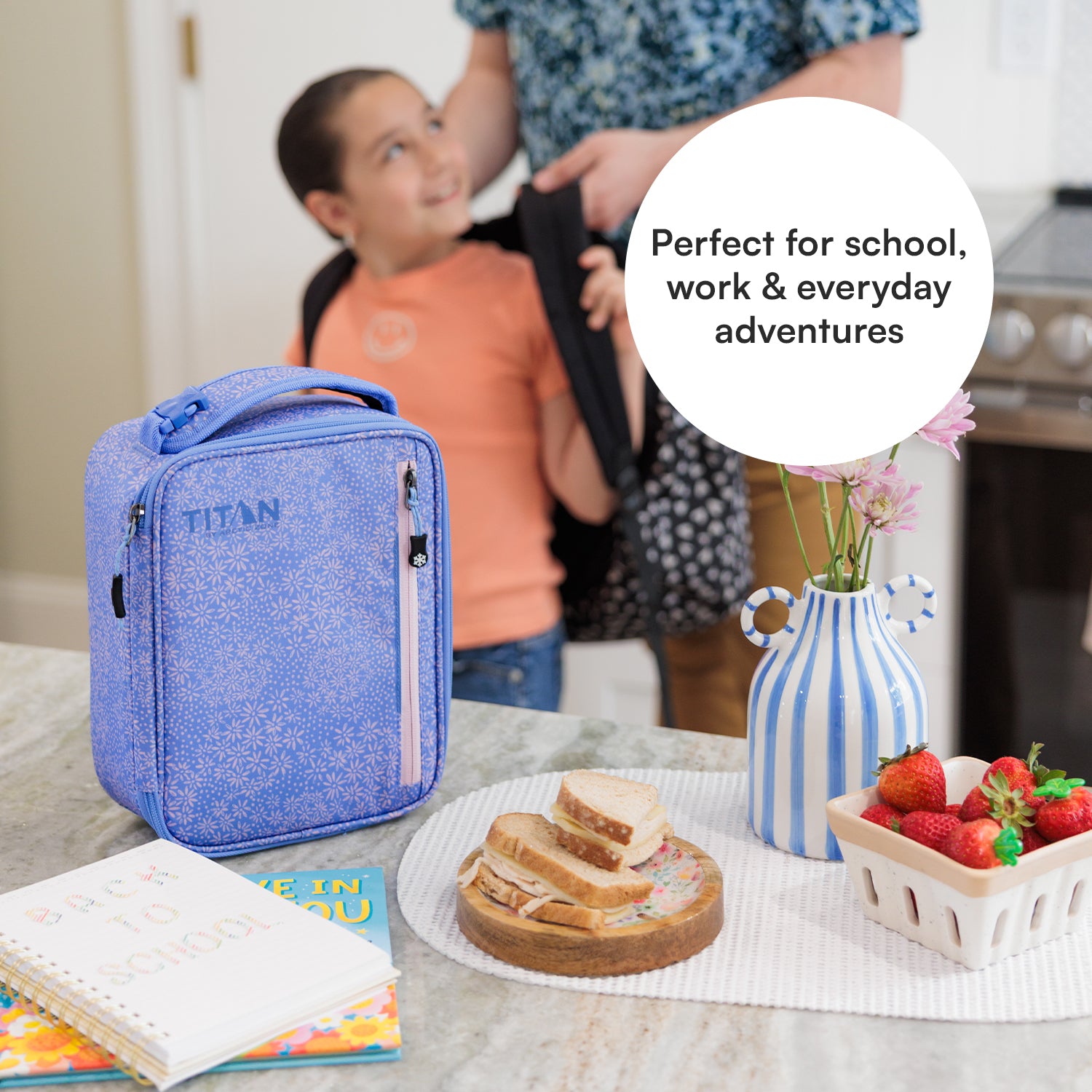 Fridge Cold Lunch Box with Ice Walls®