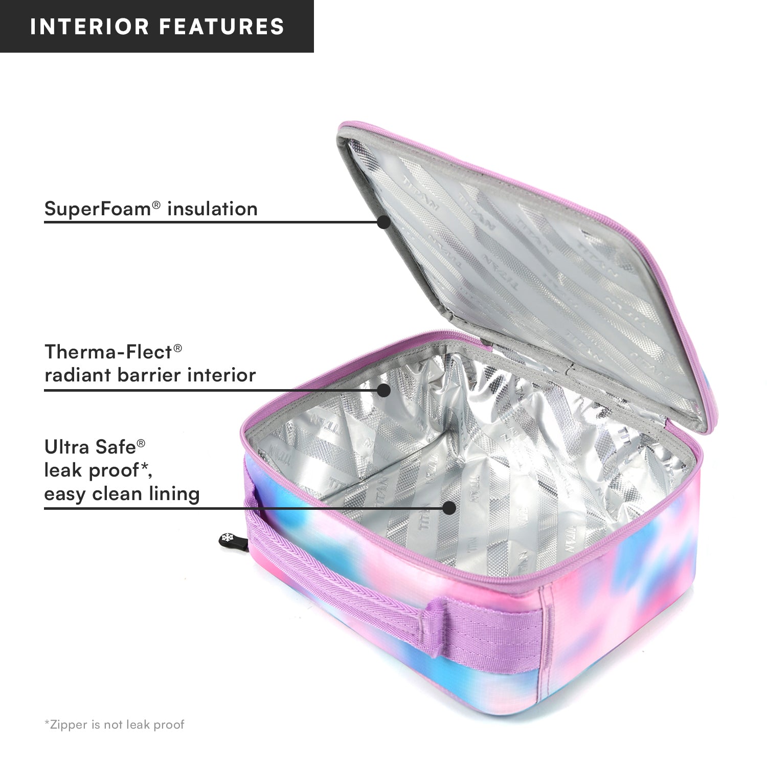 Fridge Cold Lunch Box with Ice Walls®
