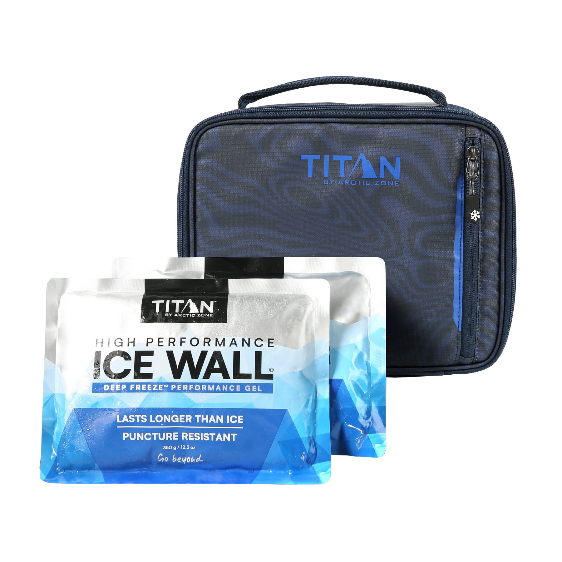 Fridge Cold Horizontal Lunch Box with Ice Walls®