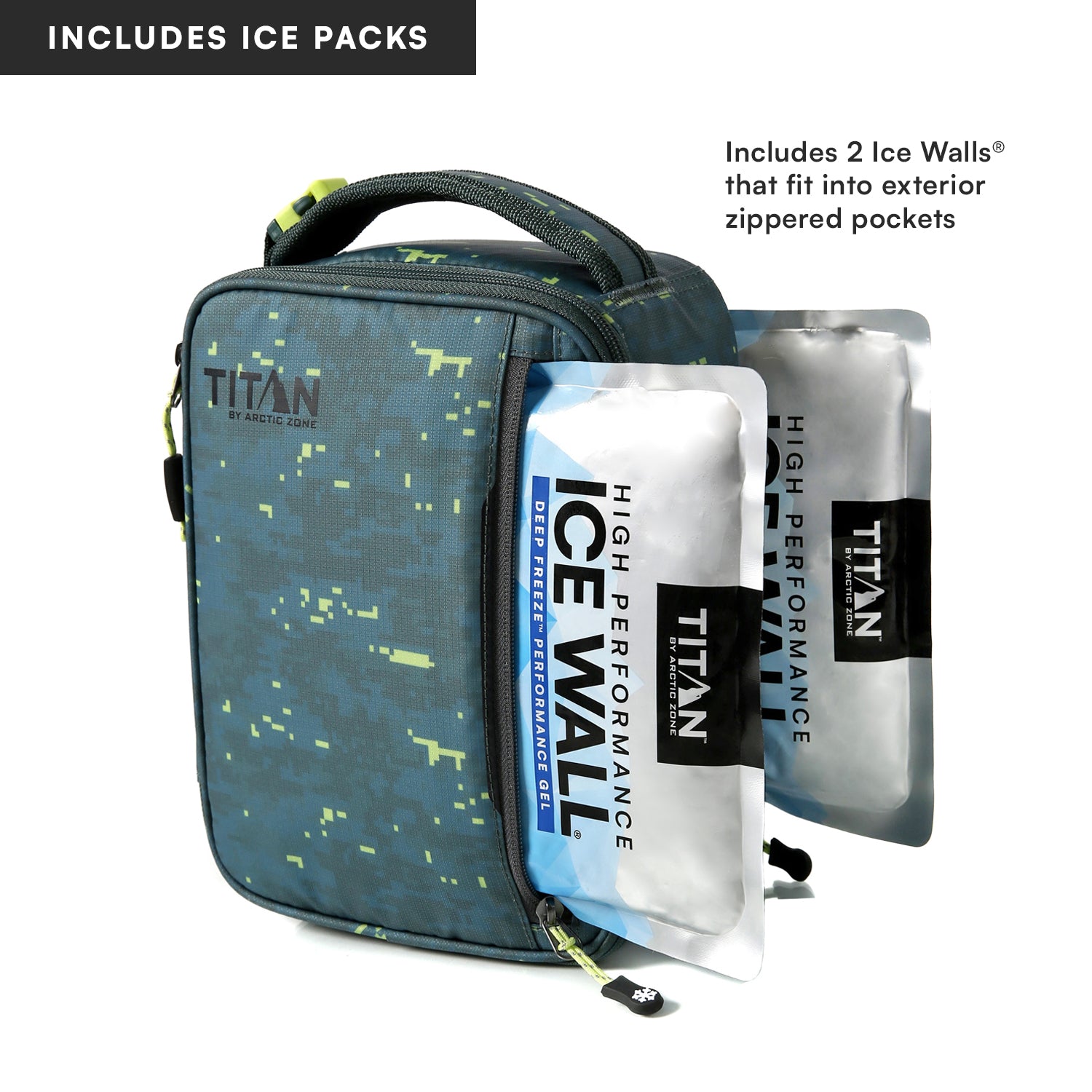 Fridge Cold Lunch Box with Ice Walls®