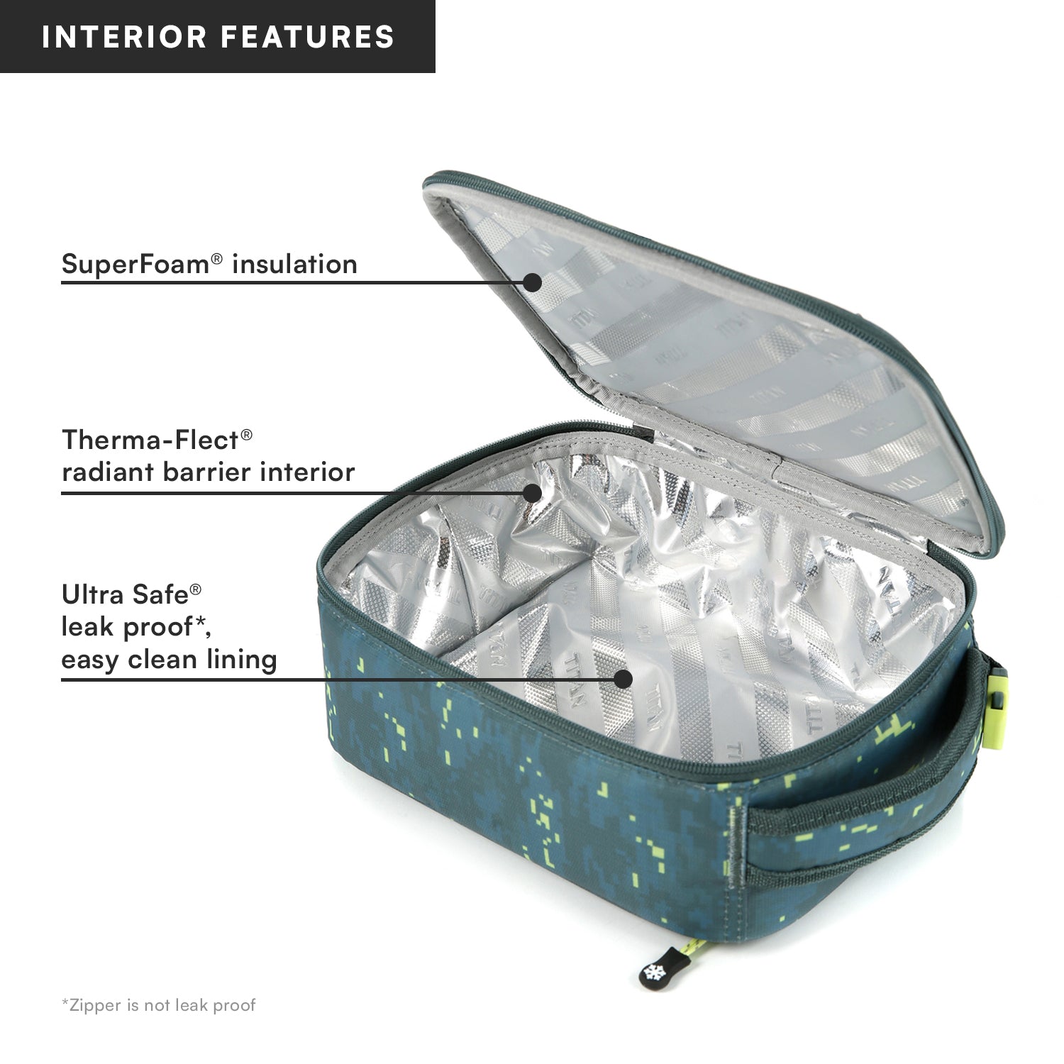 Fridge Cold Lunch Box with Ice Walls®