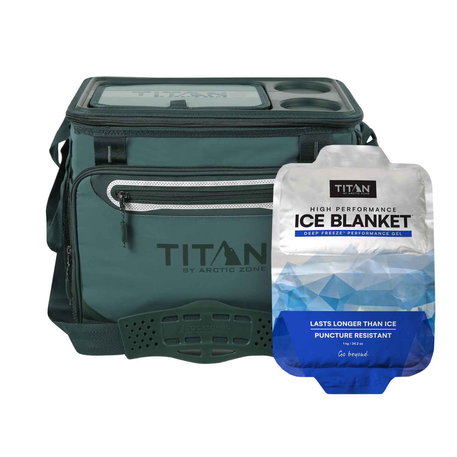 30 Can Collapsible Iceless™ TableTop™ Cooler with Ice Blanket™