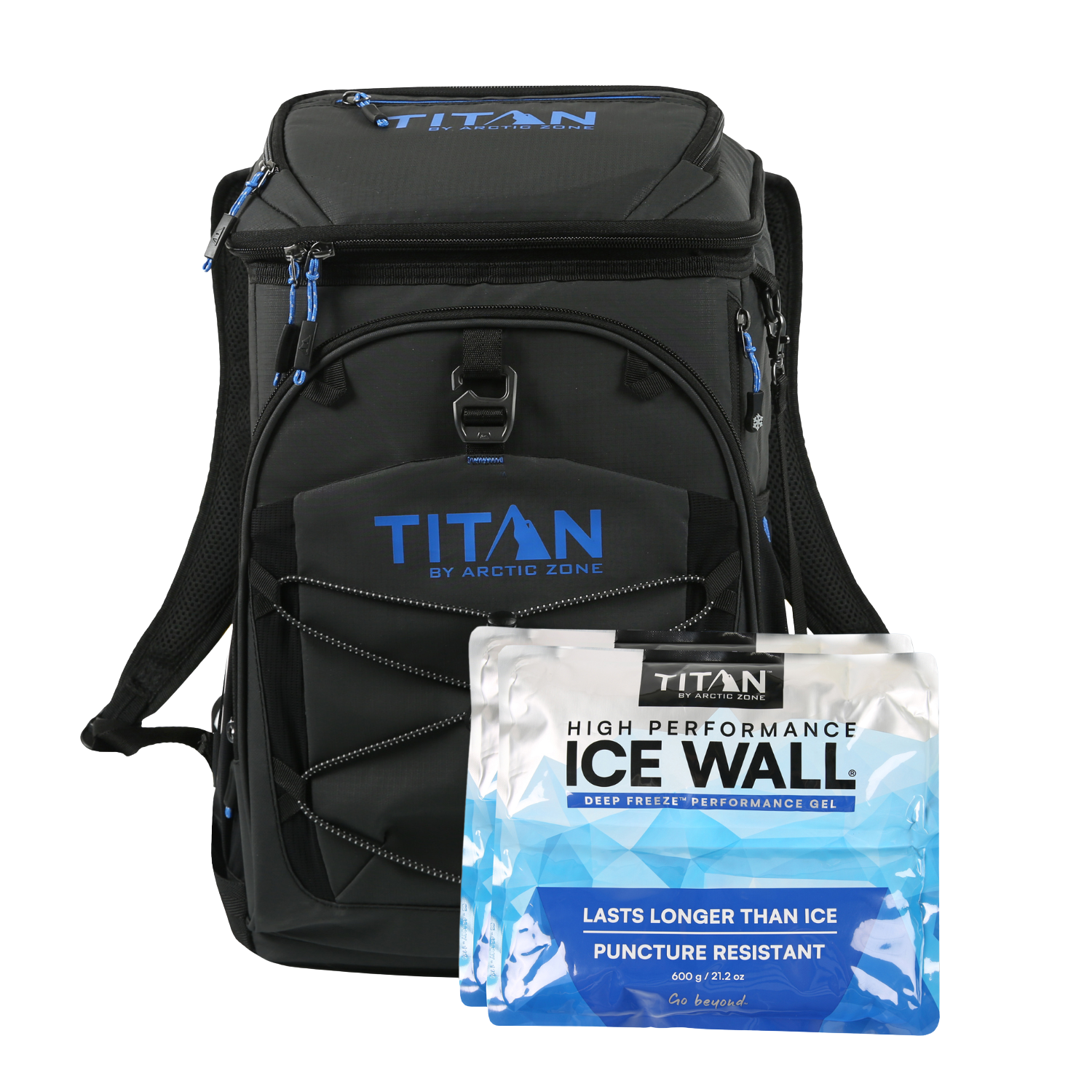 30 Can Collapsible Backpack Cooler With Ice Walls