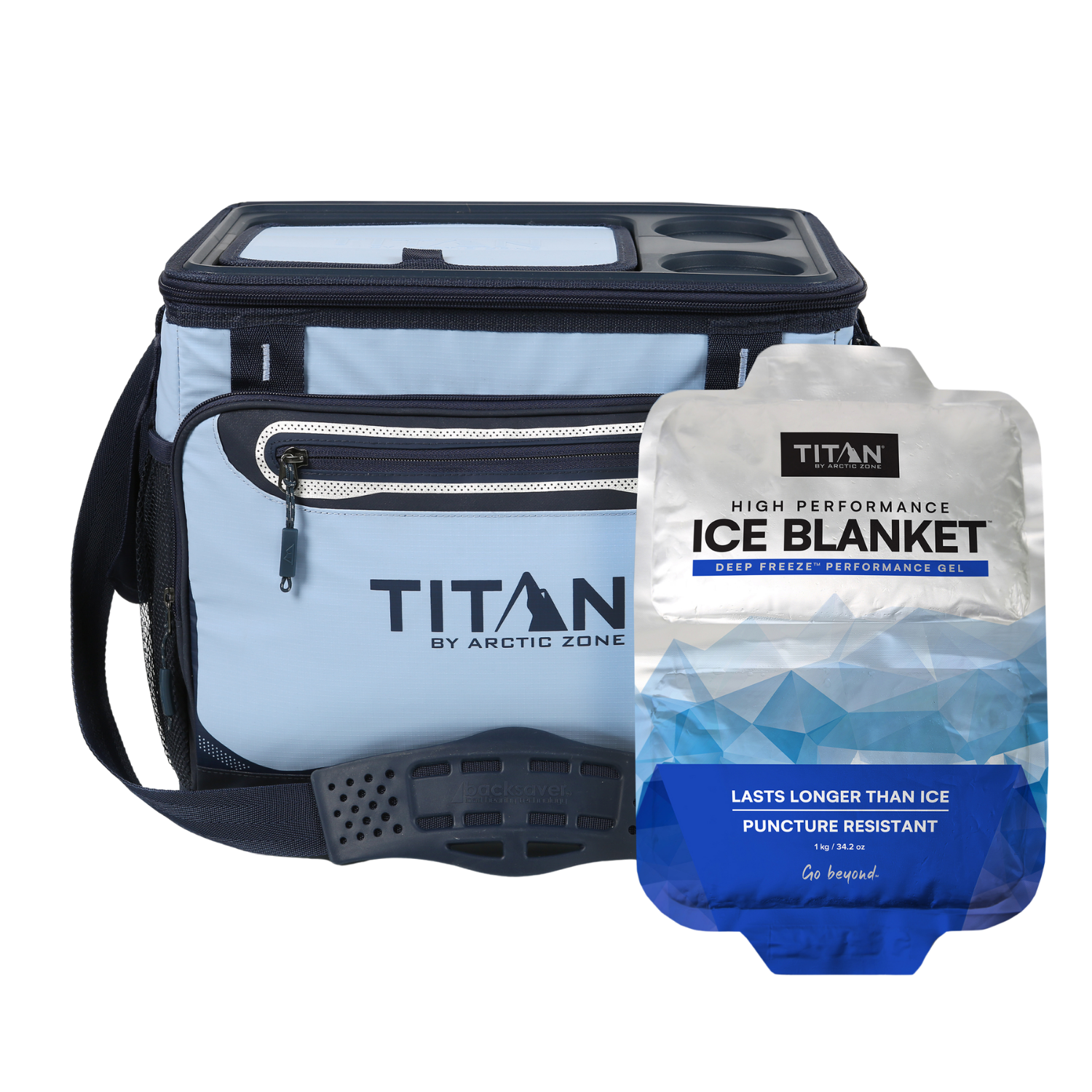 30 Can Collapsible Iceless™ TableTop™ Cooler with Ice Blanket™