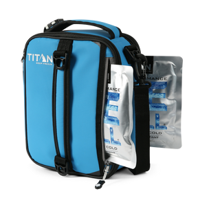 Arctic Zone - Titan by Arctic Zone™ Fridge Cold Expandable Lunch Bag with 2 Ice Walls