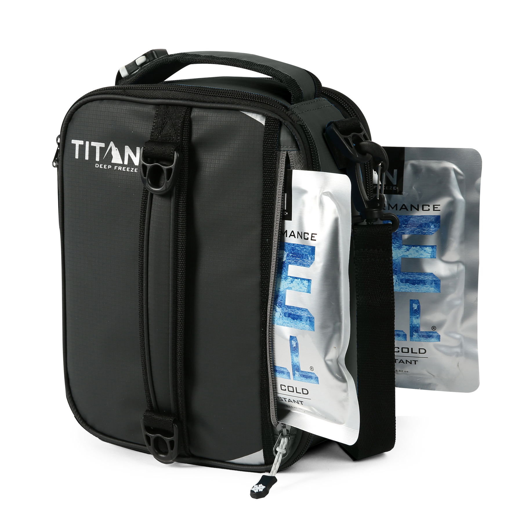 Titan by Arctic Zone™ Fridge Cold Expandable Lunch Bag with 2 Ice