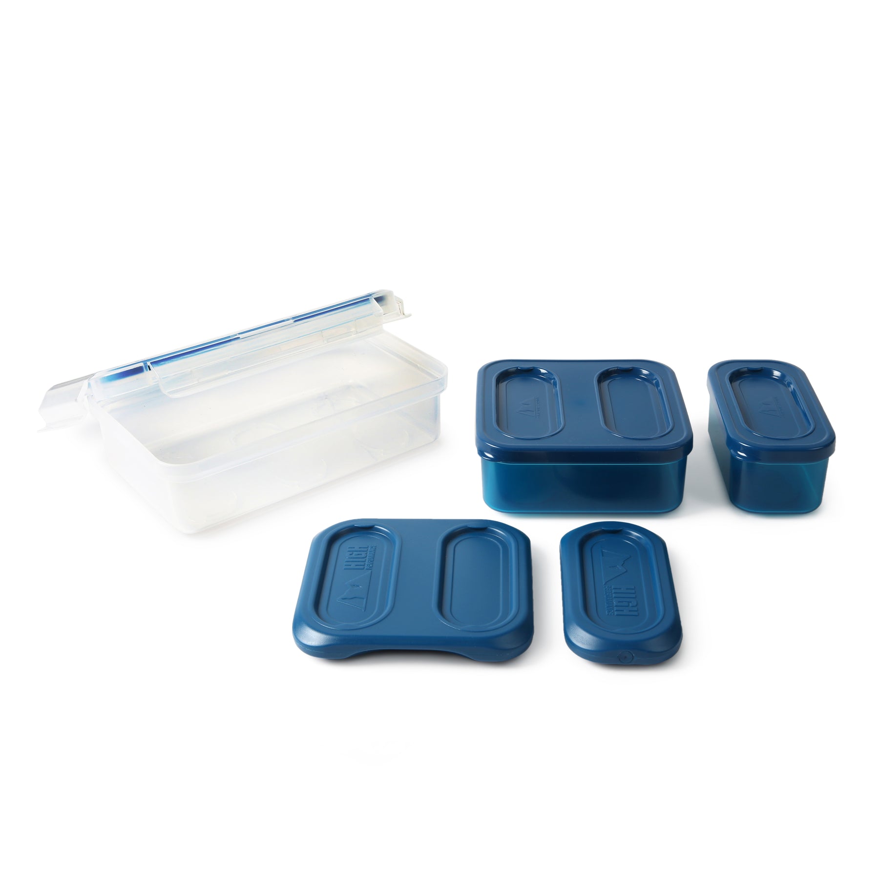 Arctic Zone 8 Piece Lunch Storage Container Set Blue - Office Depot