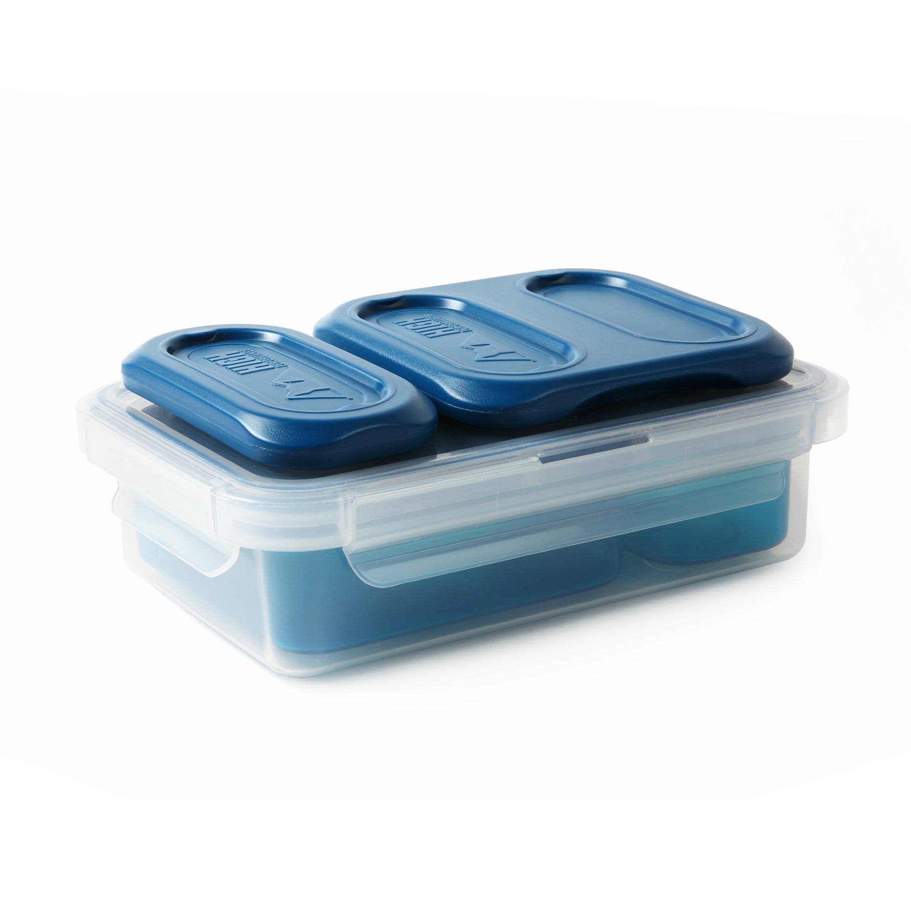 Arctic Zone 8 Piece Lunch Storage Container Set Blue - Office Depot