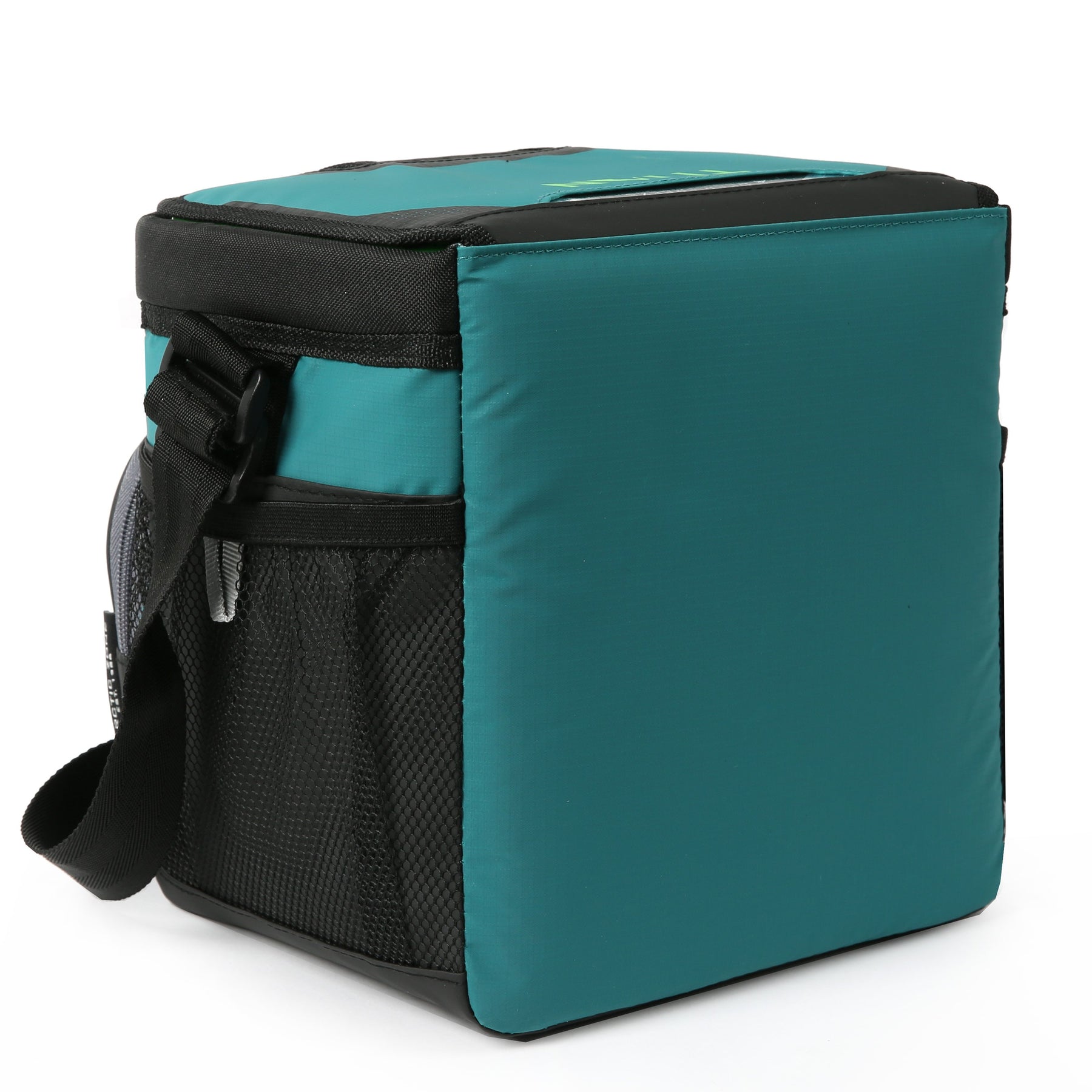 Lunch Box - 9 Can Zipperless Soft Sided Cooler with Hard Liner - Grey and  Green