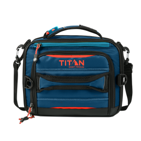 Arctic Zone Titan High Performance Insulated Expandable Lunch Pack, Process  Blue 8 in x 4 in x 10.25 in
