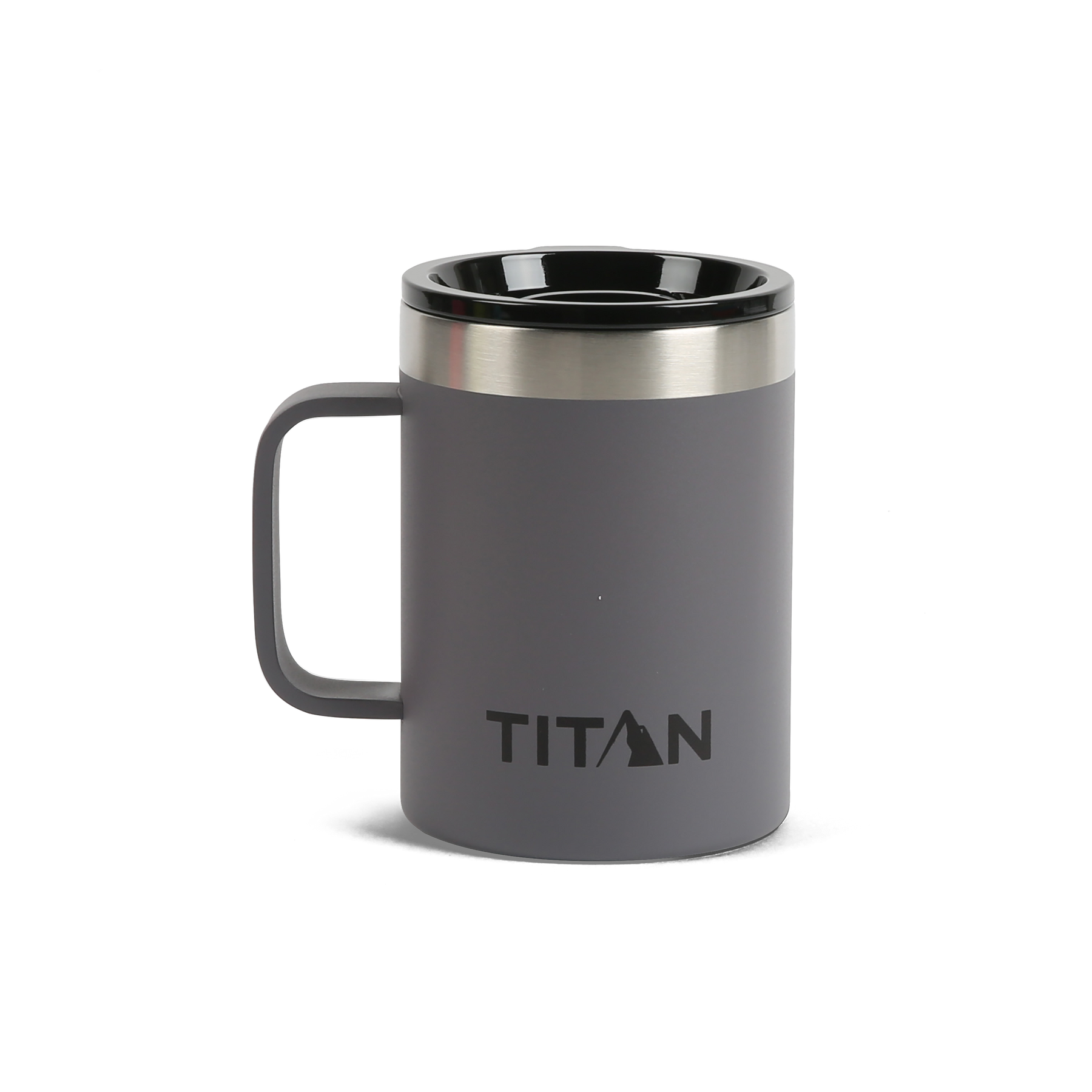 14 oz. Stainless Steel Mug with Microban Infused Lid* Sharkskin Gray by Arctic Zone