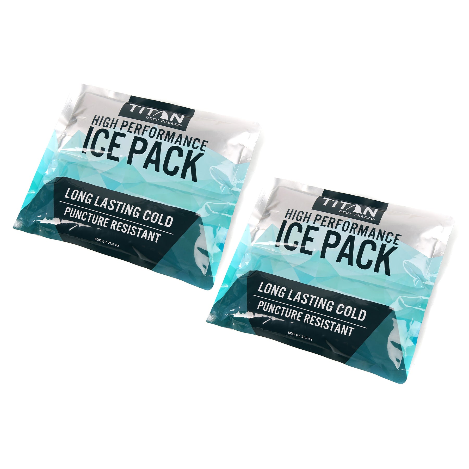 Arctic Zone High Performance Ice Pack for Lunch Boxes, Bags, or Coolers,  Set of 2 - 250 grams each
