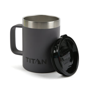 14 oz. Stainless Steel Mug with Microban Infused Lid* Sharkskin Gray by Arctic Zone