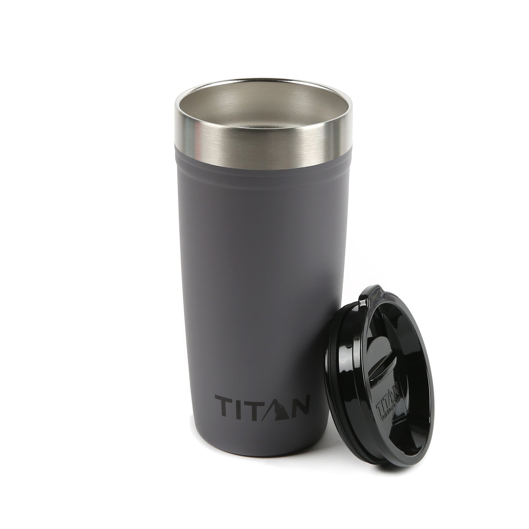 20 oz. Stainless Steel Tumbler with Microban Infused Lid* Sharkskin Gray by Arctic Zone
