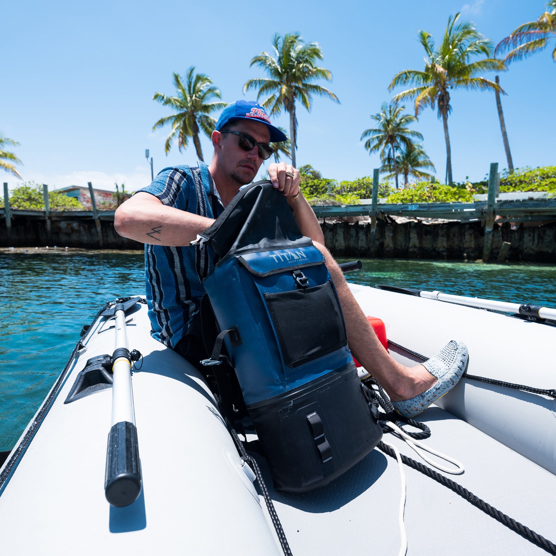 24 Can Welded Backpack Cooler